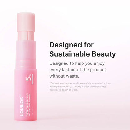 💗LOVILDS PDRN & Pink Collagen Solid Serum Multi-Stick | All-In-One Anti-Aging Volume Treatment for Face, Eyes & Neck