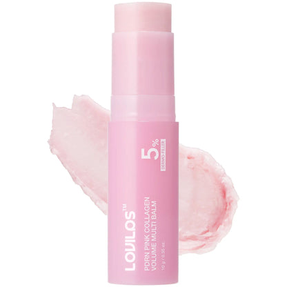💗LOVILDS PDRN & Pink Collagen Solid Serum Multi-Stick | All-In-One Anti-Aging Volume Treatment for Face, Eyes & Neck