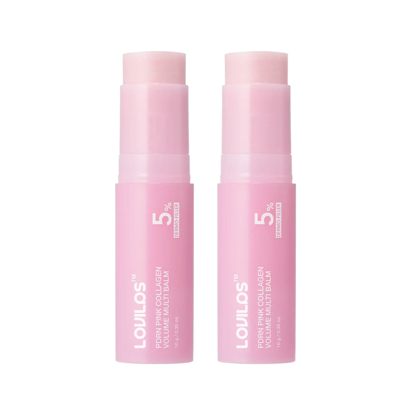 💗LOVILDS PDRN & Pink Collagen Solid Serum Multi-Stick | All-In-One Anti-Aging Volume Treatment for Face, Eyes & Neck