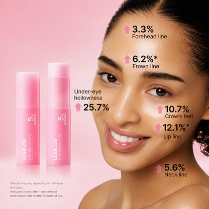 💗LOVILDS PDRN & Pink Collagen Solid Serum Multi-Stick | All-In-One Anti-Aging Volume Treatment for Face, Eyes & Neck