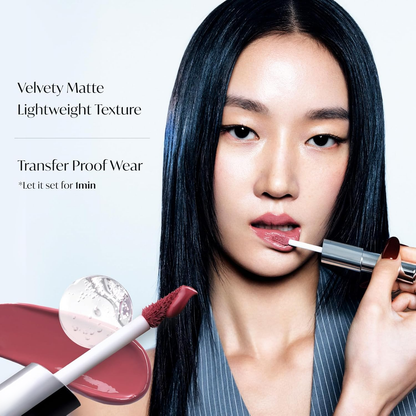 Perfect Twin Lip — Dual-Ended Liquid Lip Gloss with Velvet Matte Color and Glossy Shine