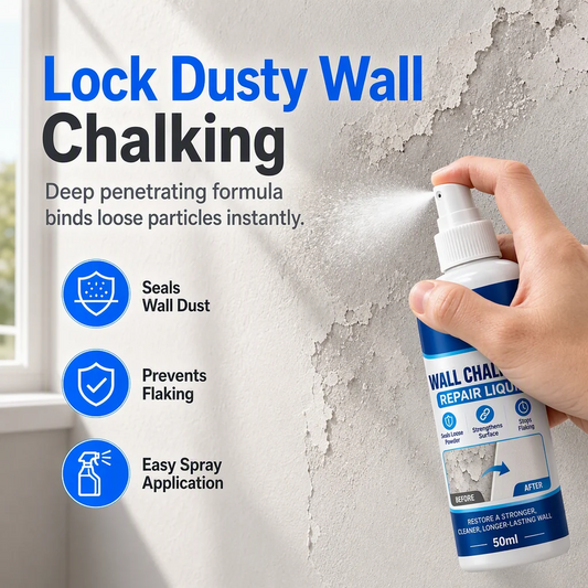 Wall Repair Liquid — no complicated tools or professional skills required.